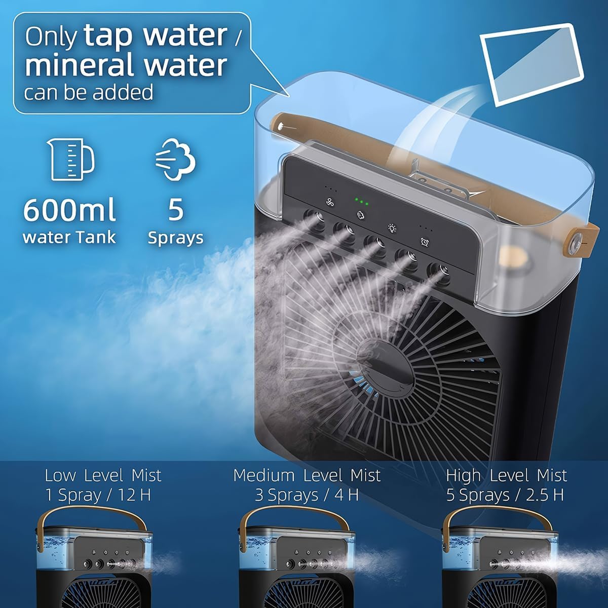 Klack Refrescador Portátil 4 en 1