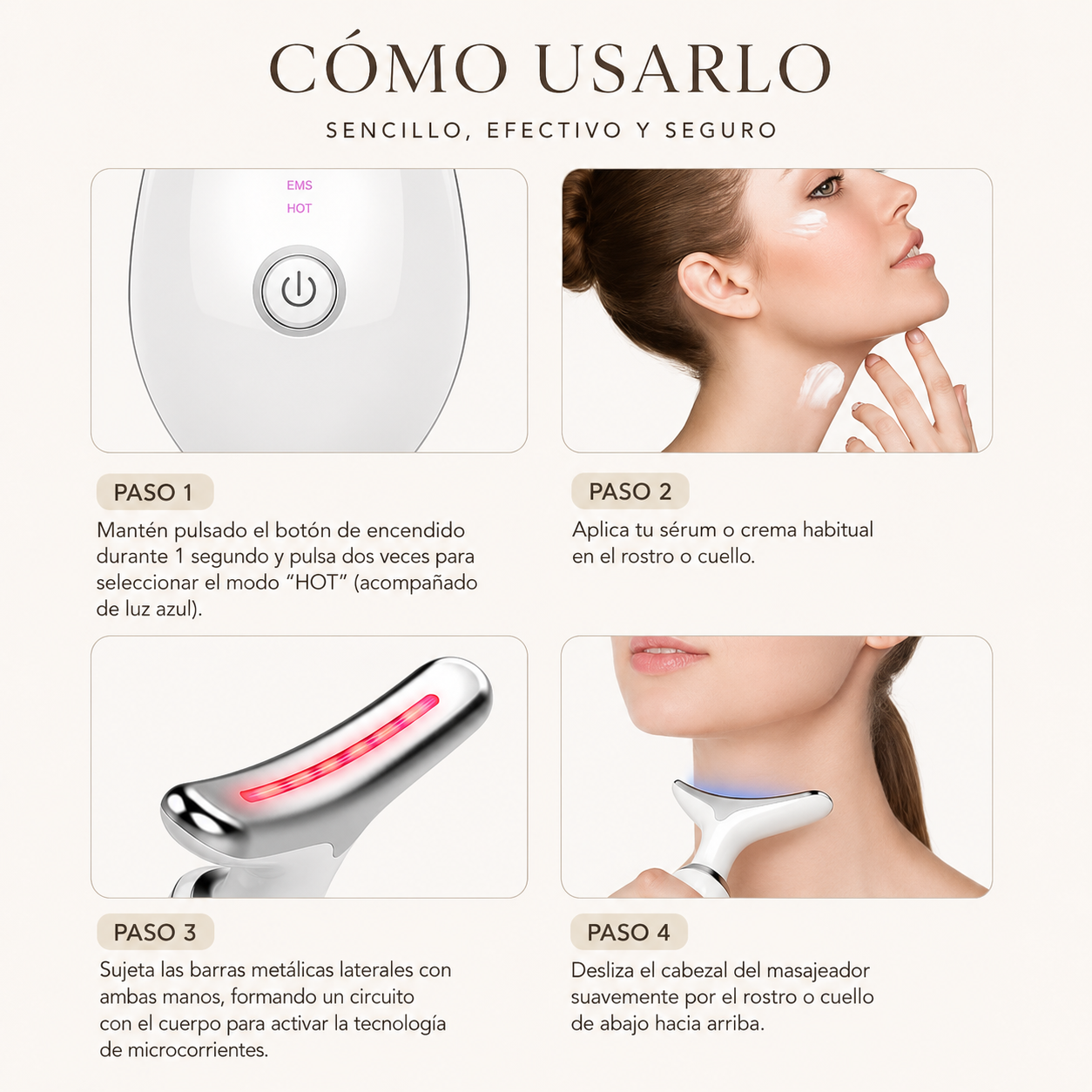 Masajeador Facial LED BuyNerexo™